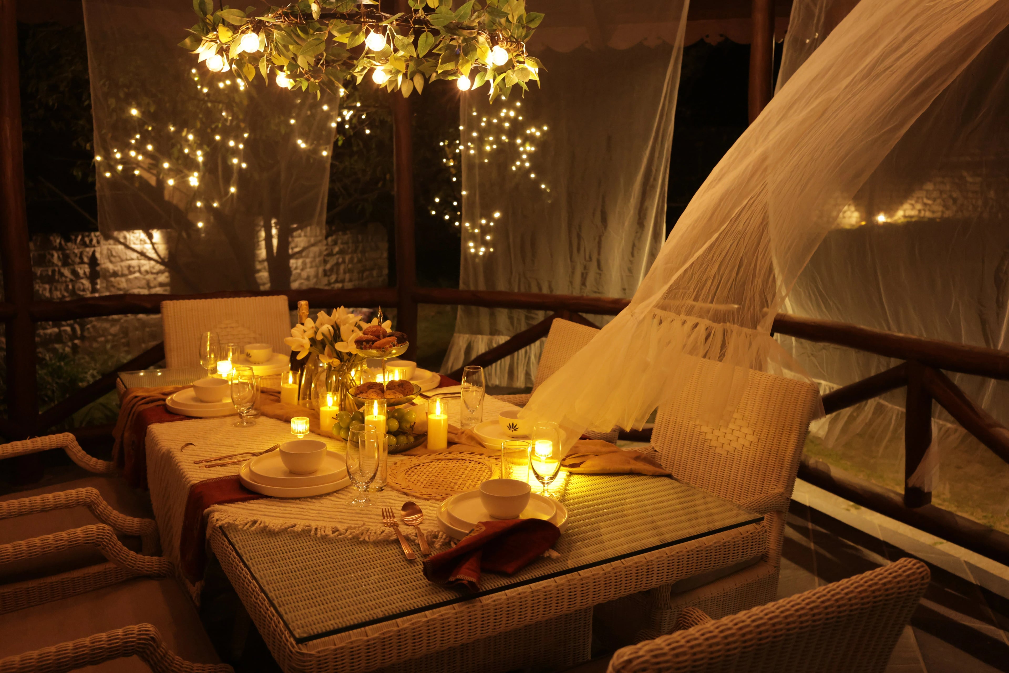 A Night to Remember: A Candle Light Experience at The Water Willow by Vanavya, Manali